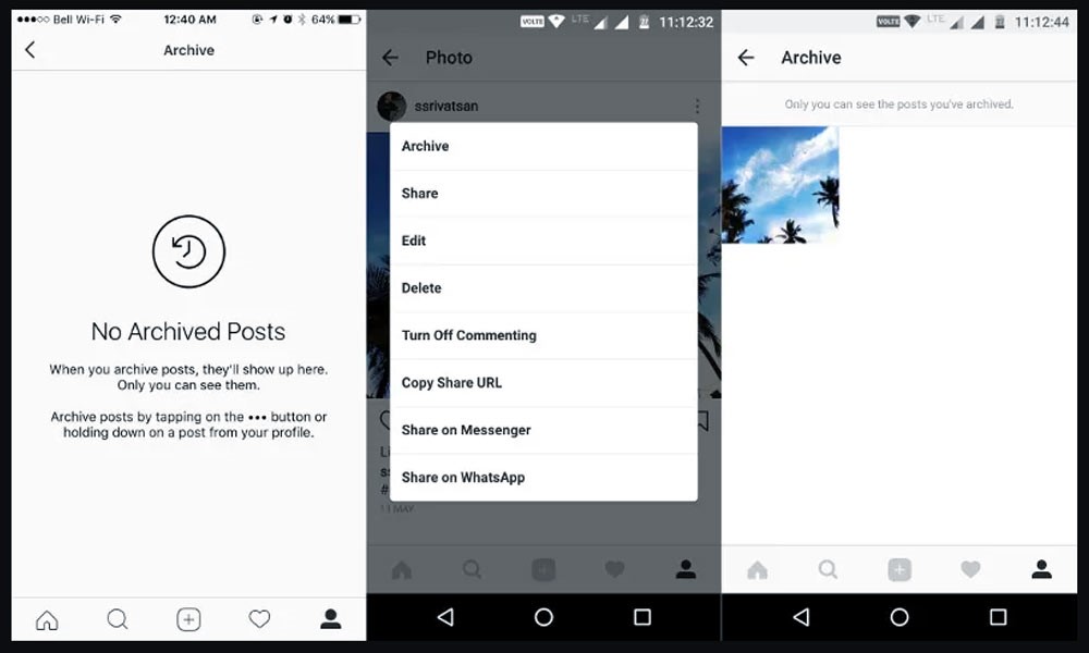 How To Archive All Instagram Posts?