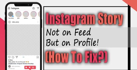 Instagram Story Not on Feed but on Profile