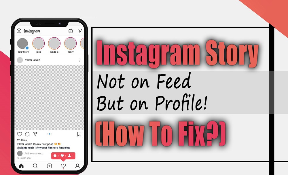 Instagram Story Not on Feed but on Profile