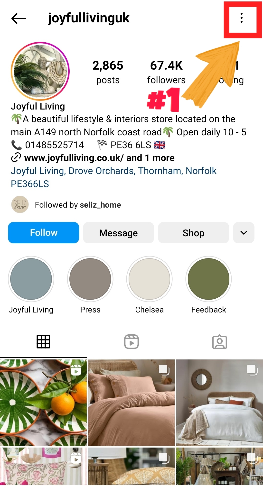 how download instagram profile